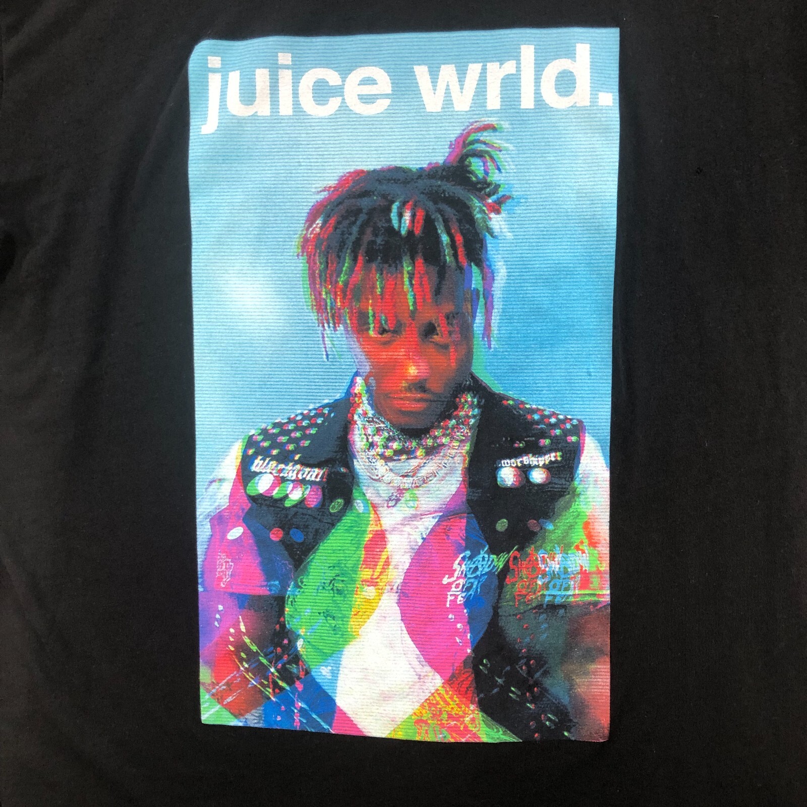 juice wrld t shirt mens XL black rap tee 999