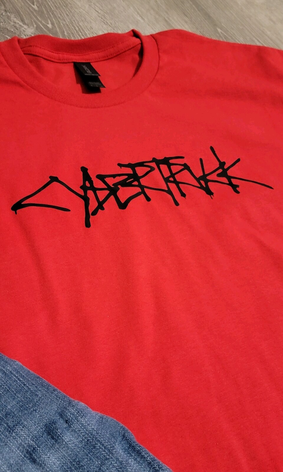 Tesla Cybertruck T-shirt Large Red