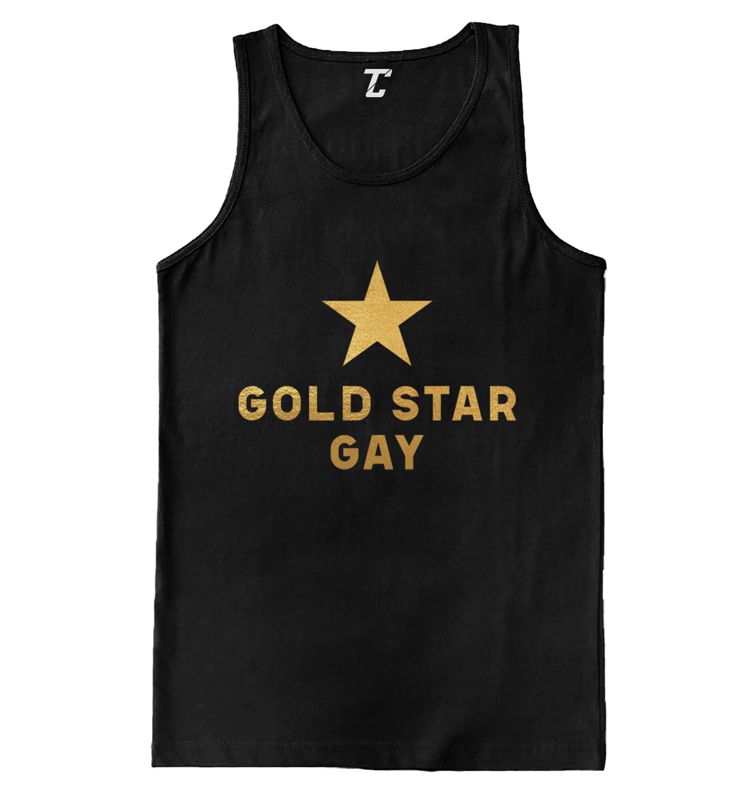 Gold Star Gay – LGBTQ Pride Proud Parade Men Men’s Tank Top