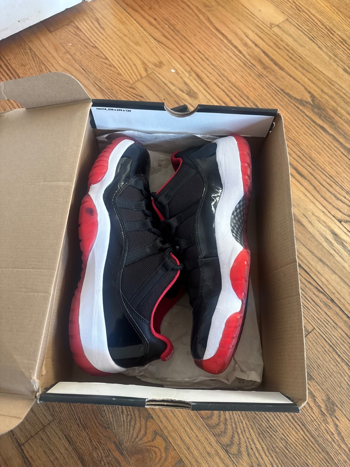 Size 10 – Air Jordan 11 Retro 2015 Low Bred