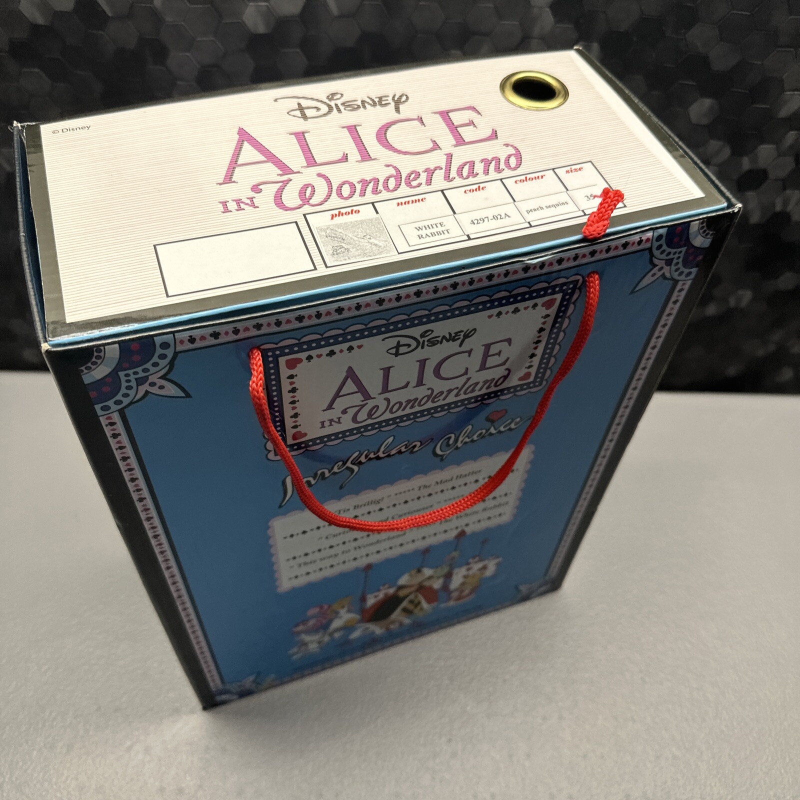 Alice In Wonderland Irregular Choice WHITE RABBIT SHOES NEW IN BOX SIZE 35