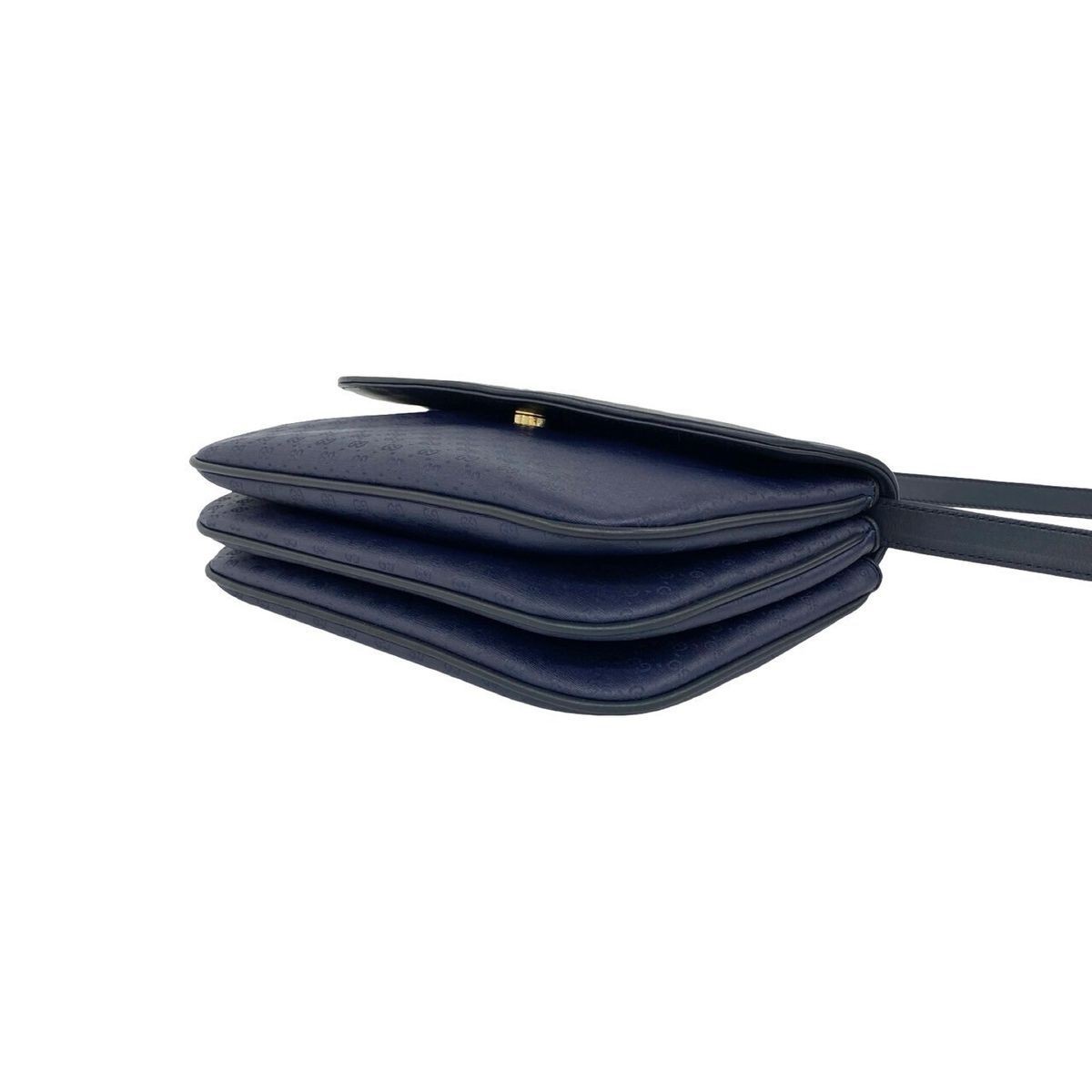Gucci Micro GG Leather PVC Shoulder Bag Pochette Color Unspecified One Size