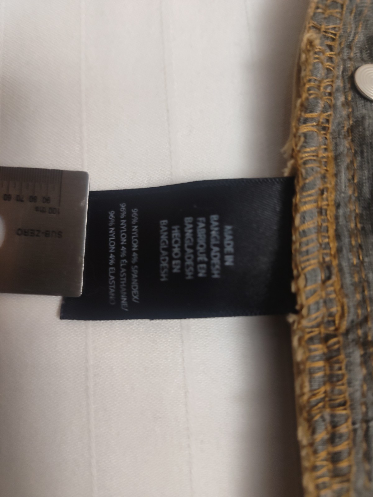 Kenneth Cole Gusseted 34×32 Slim Chino Performance Functional Tan Mens Pants