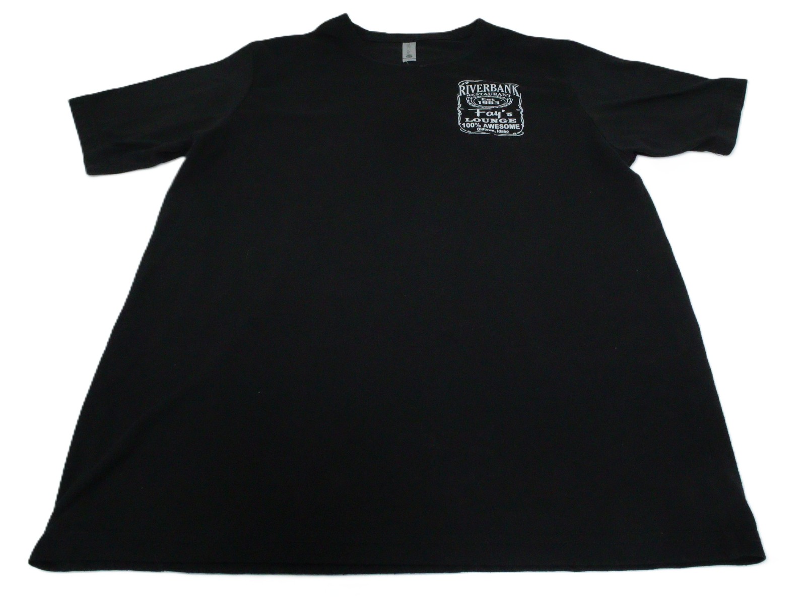 Next Level Apparel Riverbank Restaurant Fay’s Lounge Graphic T-Shirt S T0522
