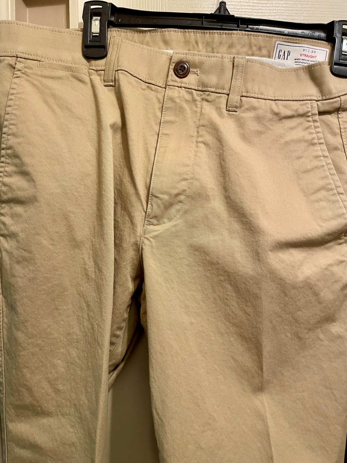 LOT 3 Pair GAP Men’s Modern Straight Khakis 31×30 BLUE (NWT), BLUE, TAN