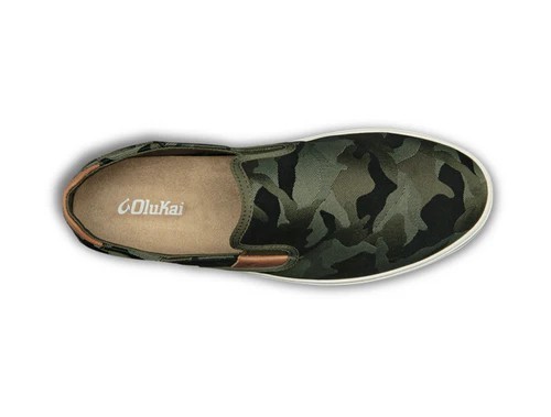Olukai Men’s Lae’ahi Pa’i Slip-On Shoe Size 10 Pacific Camo Casual Sneakers NWT