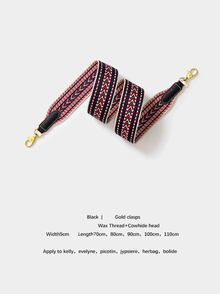 Wide Shoulder Strap Replacement for Hermes Kelly Bag Trendy Woven Bag Strap
