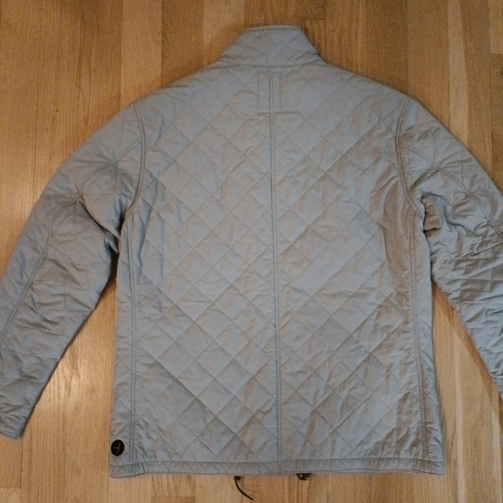 Relwen Quilted Insulated Tanker Snap Jacket Size 2XL Stone Gray Outdoors Hiking