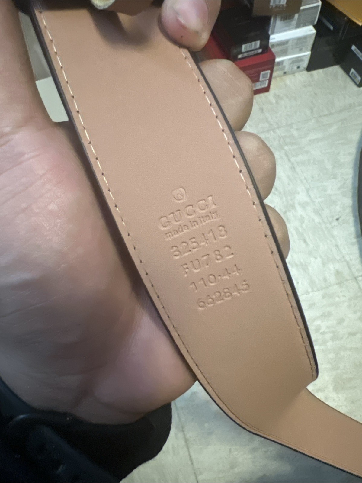 Gucci Belt GG Size 32-36