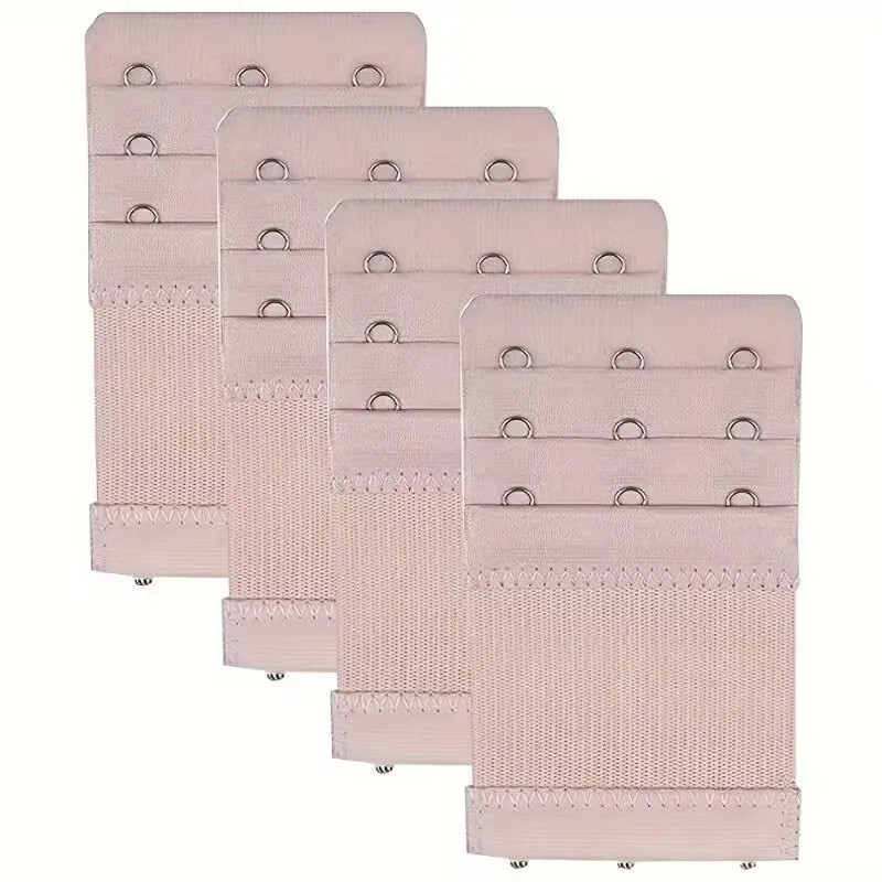 3ROW 2,3,4Hook Bra Extender Bra Strap Strapless Underwear Maternity Bra Extender