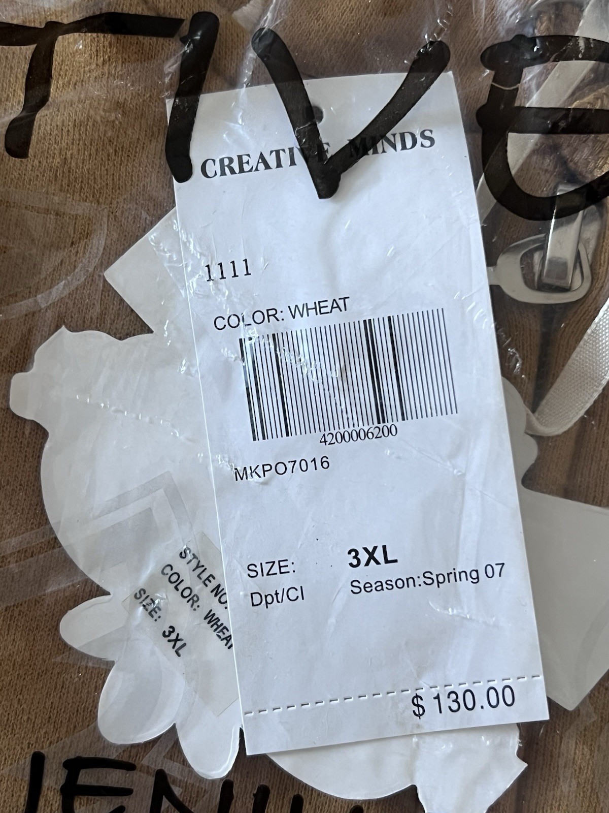Creative Minds Embroidered Hoodie Size ( Size 3XL ) New In Bag Ready To Ship