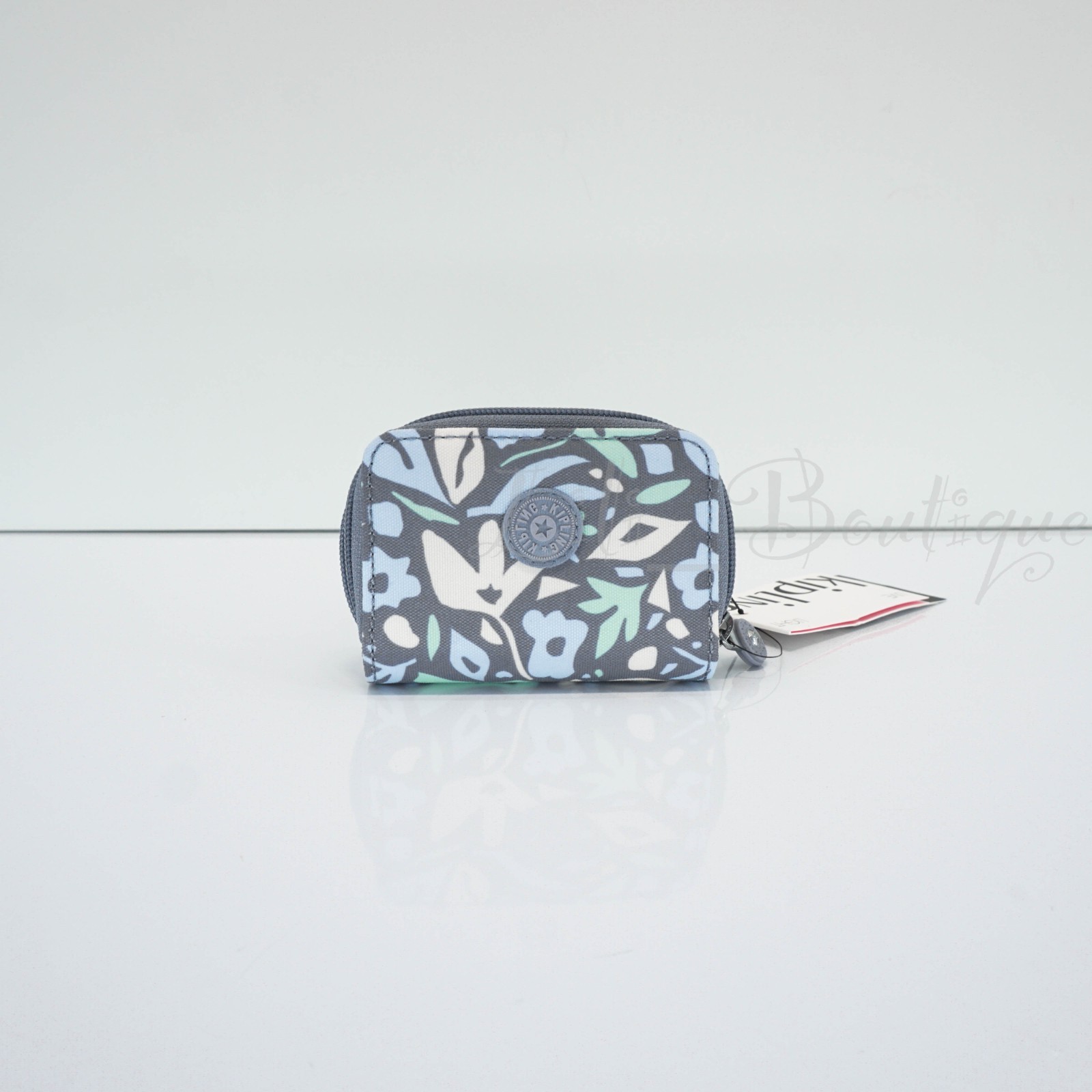 Kipling Tops Mini Wallet Zip Snap Card Case KI0809 Polyester Meadow Melody NWT