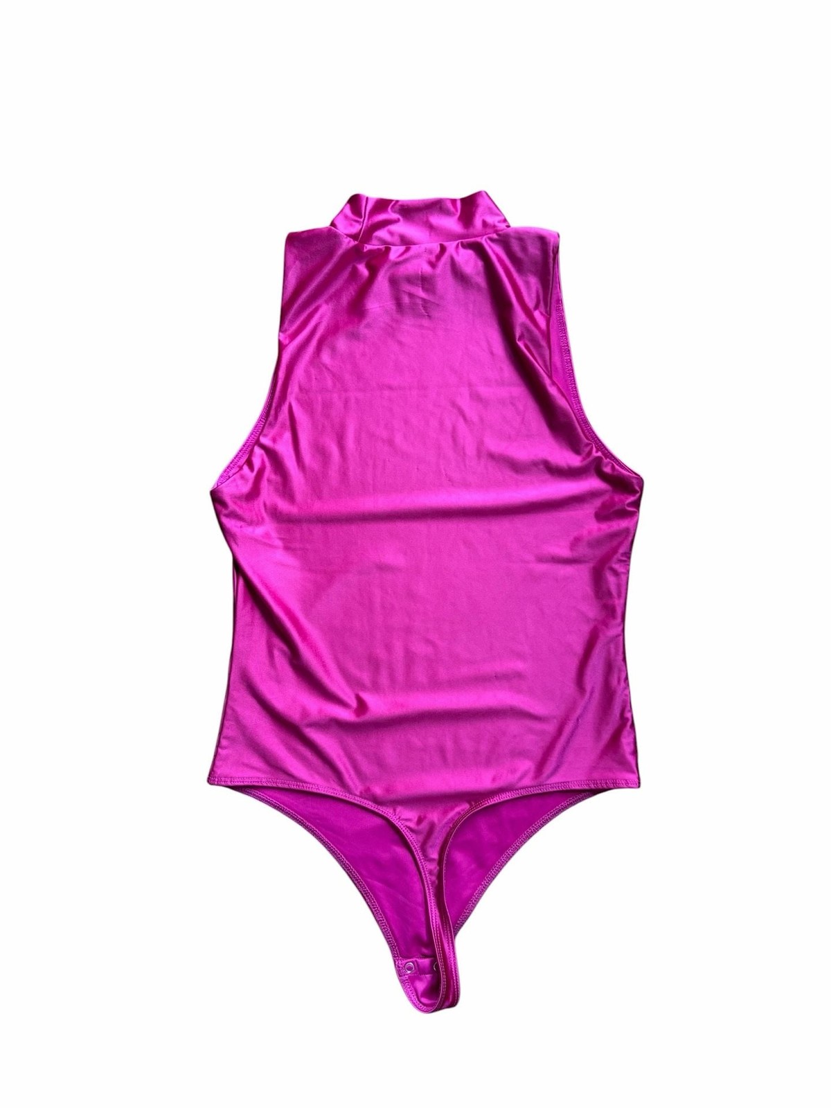 House of Harlow 1960 X REVOLVE Fuchsia Pink Mock Neck Sleeveless Bodysuit