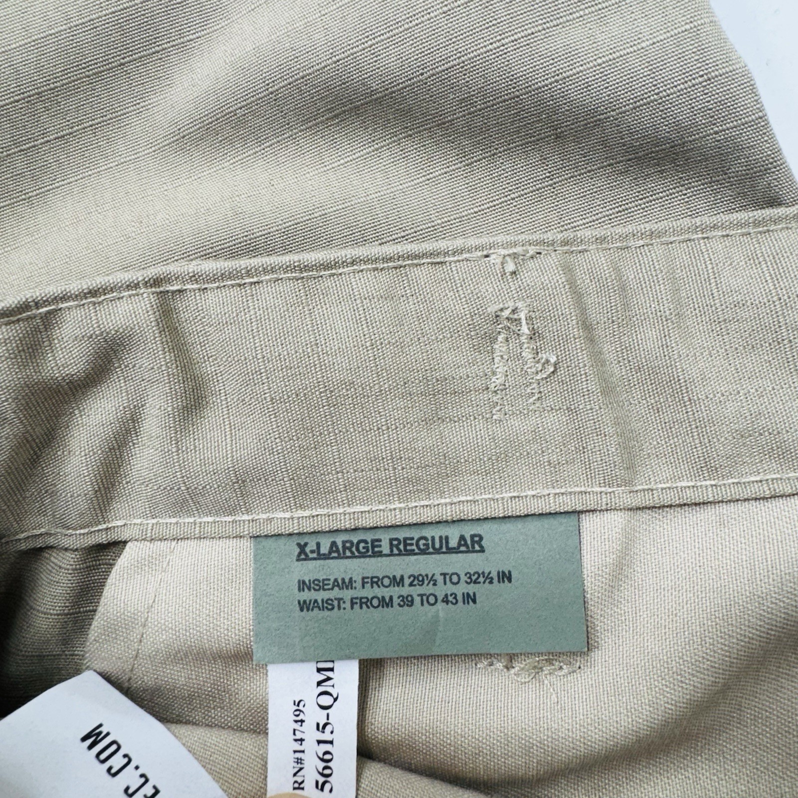Tru Spec Tactical Cargo Pants Beige BDU Khakis Men’s Size XL Brand New