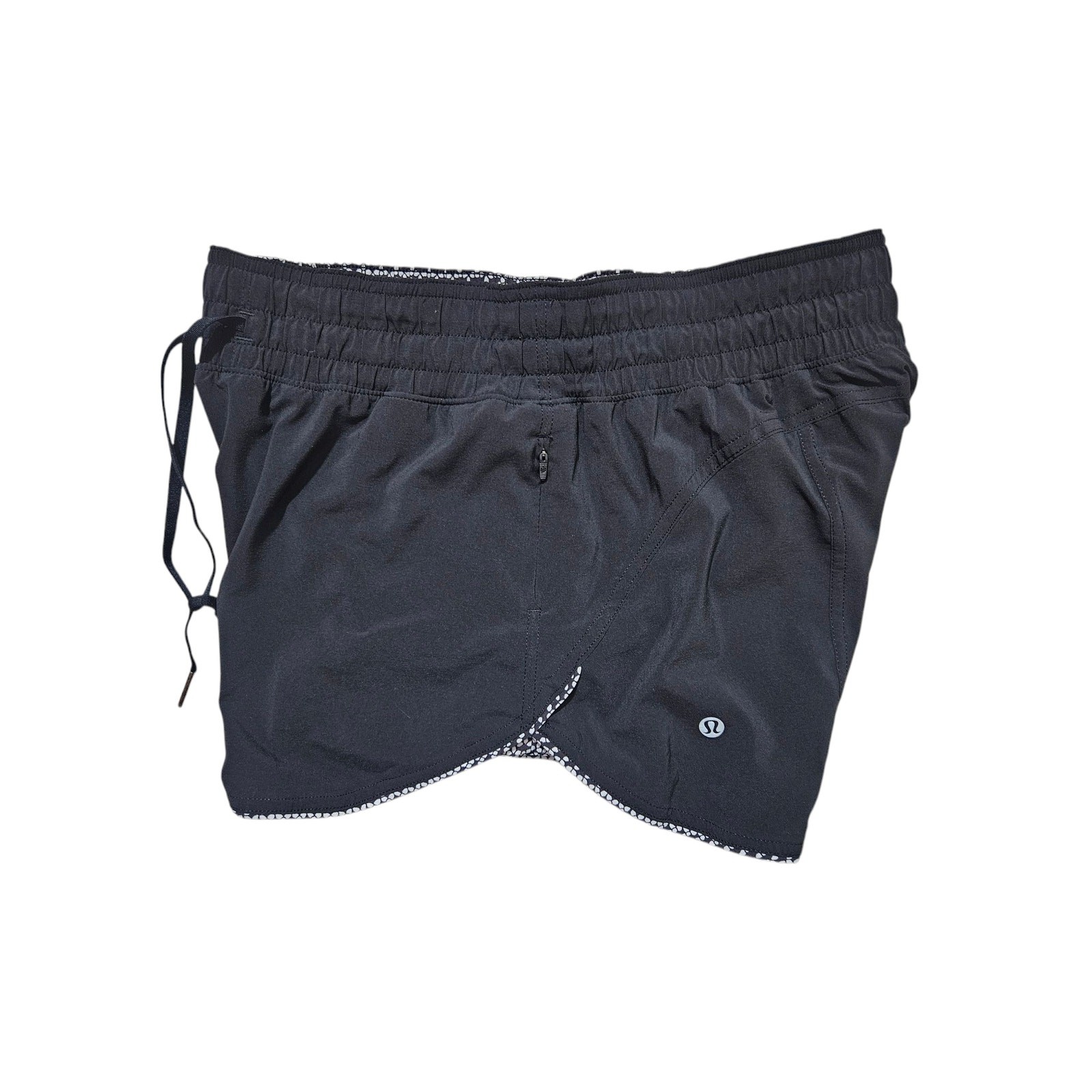 Lululemon womens Choose A Side Short *3″ Black / Monochromic Black shorts size 6
