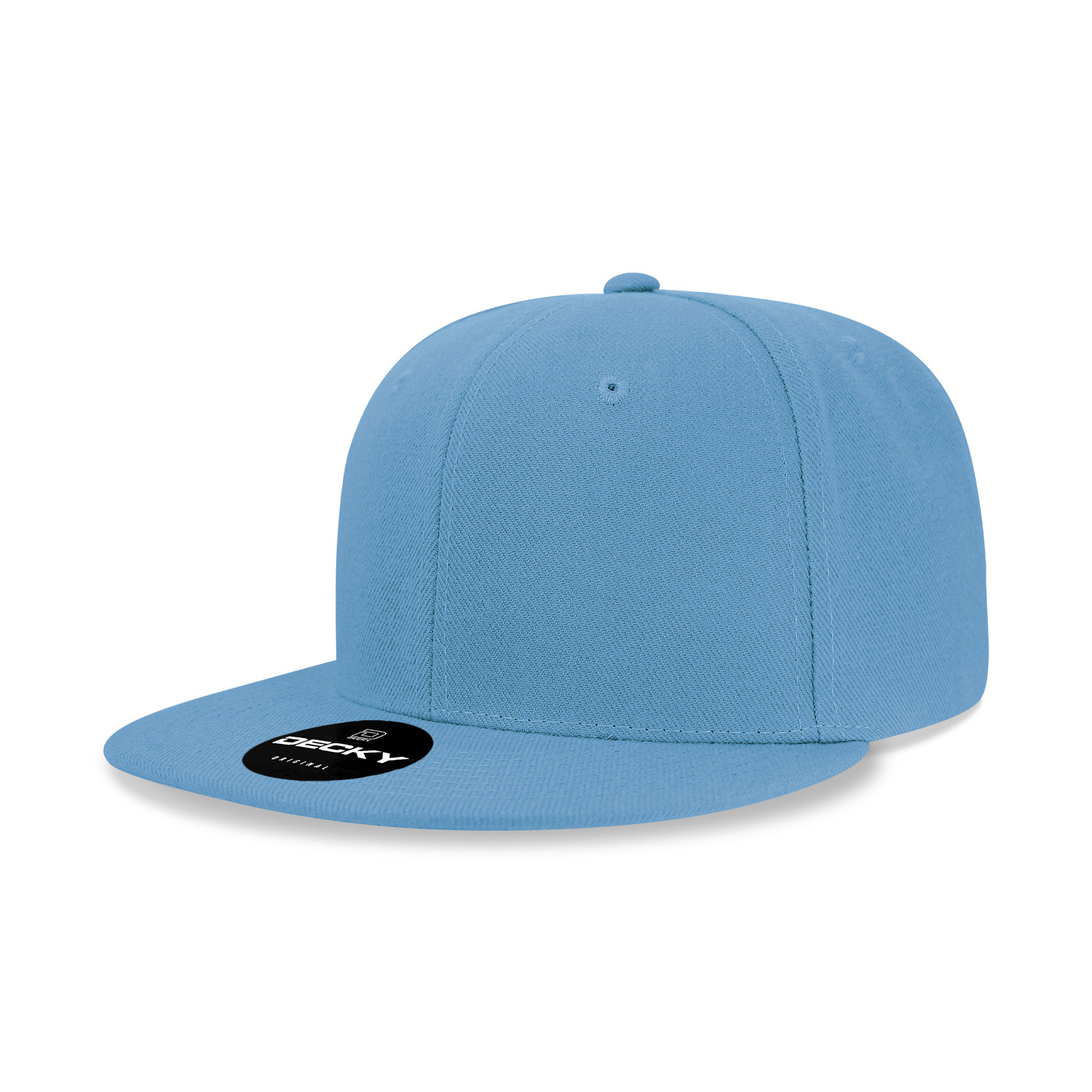 Decky Unisex 6 Panel High Profile Structured Acrylic/Poly Snapback Cap – 6020
