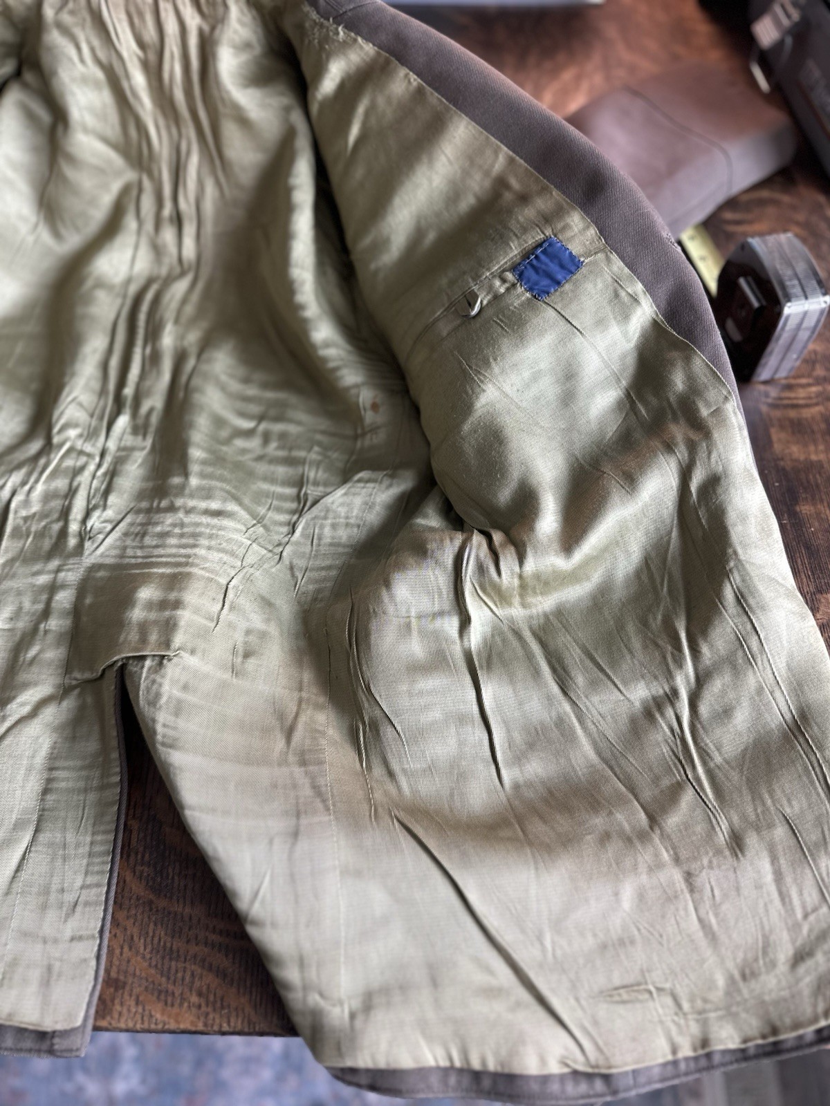 Vintage Military Jacket With Hardware – Russian?