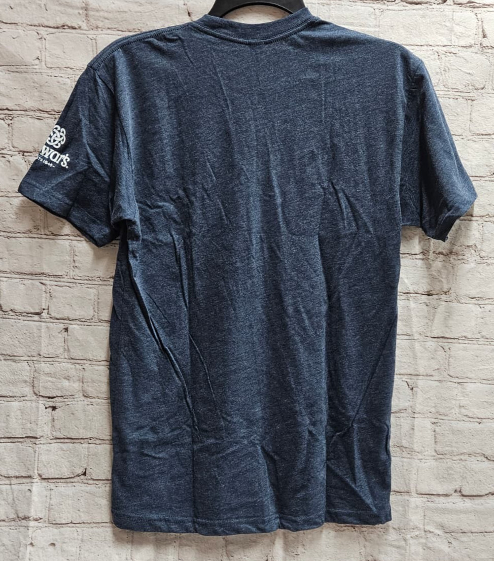 Next Level Dewar’s “Here For The Scotch” Dark Grey T Shirt Size S – NEW