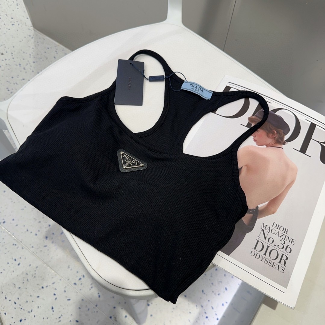 Prada Vest Top — Basic & Minimalist, Classic & Versatile — Women’s One Size
