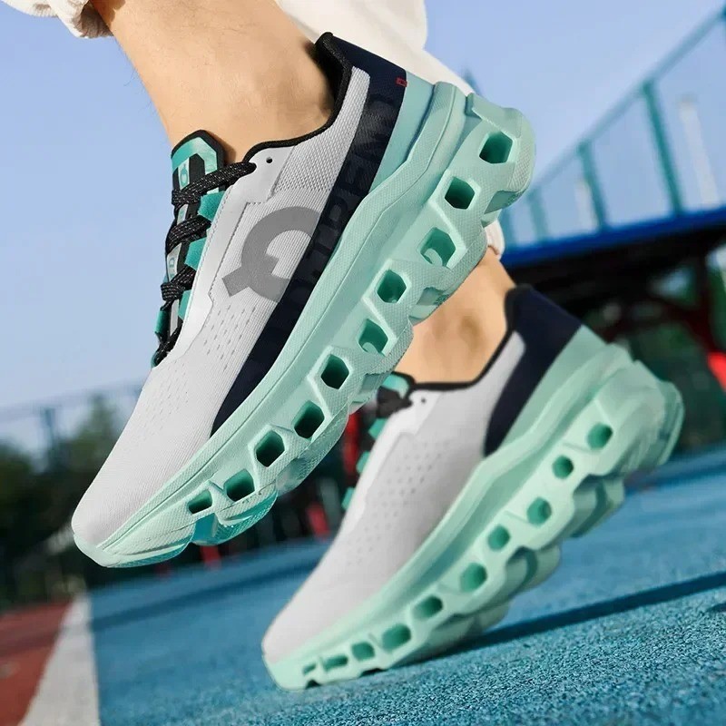Men’s Cushioning Running Shoes Lightweight Athletic Casual Sneakers Male Non