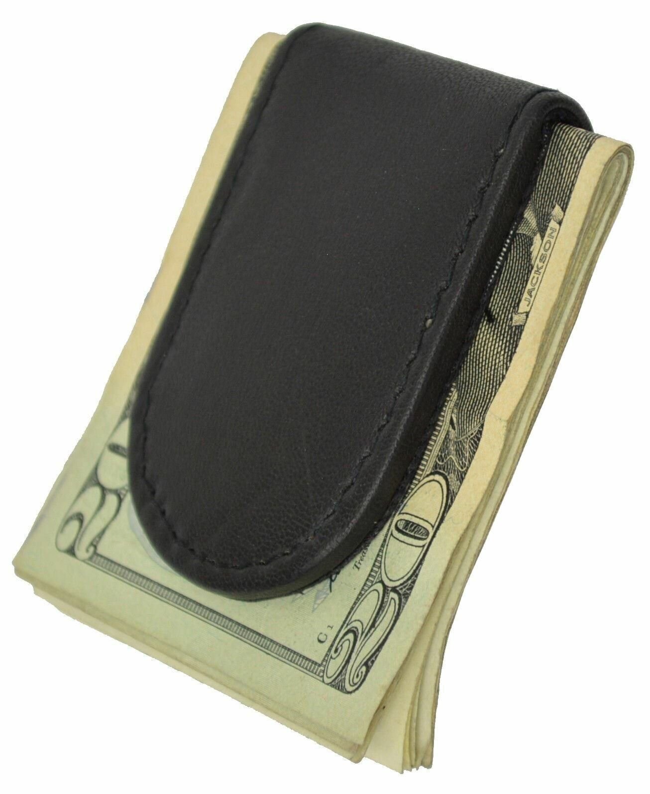 Men’s Leather Strong Magnetic Money Clip