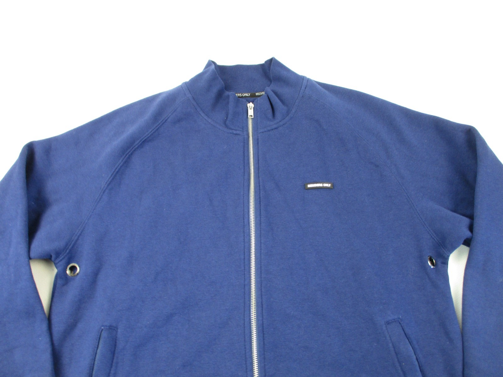 Members Only Jacket Mens XL Blue Stretch Y2K Old Money Outdoor Iconic Zip Up