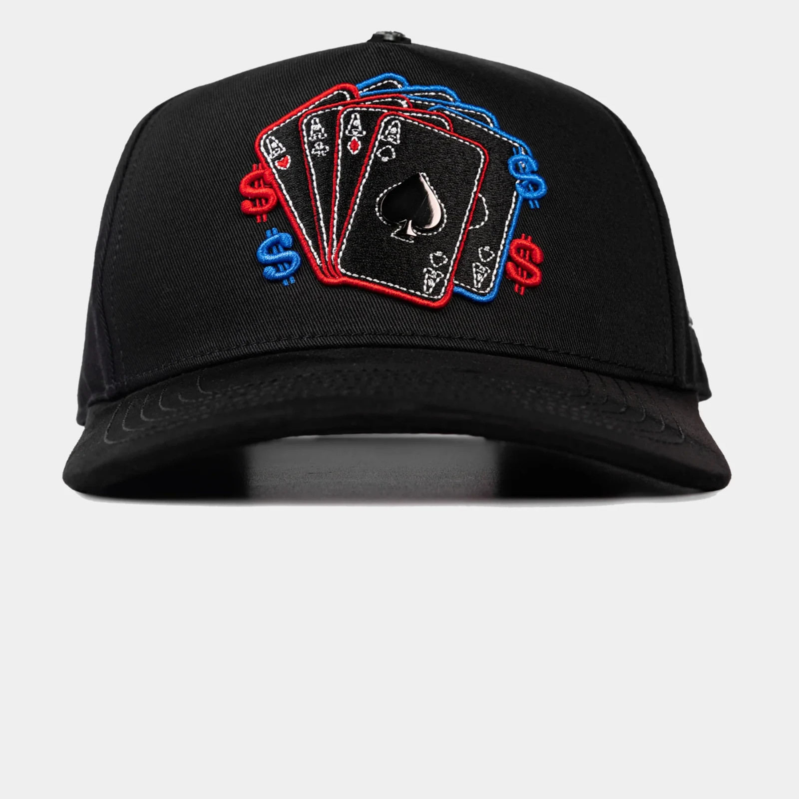 BIGG Boss Cartas Poker Power Money Fortune Fame Cap Contti Hats Snapback Hat