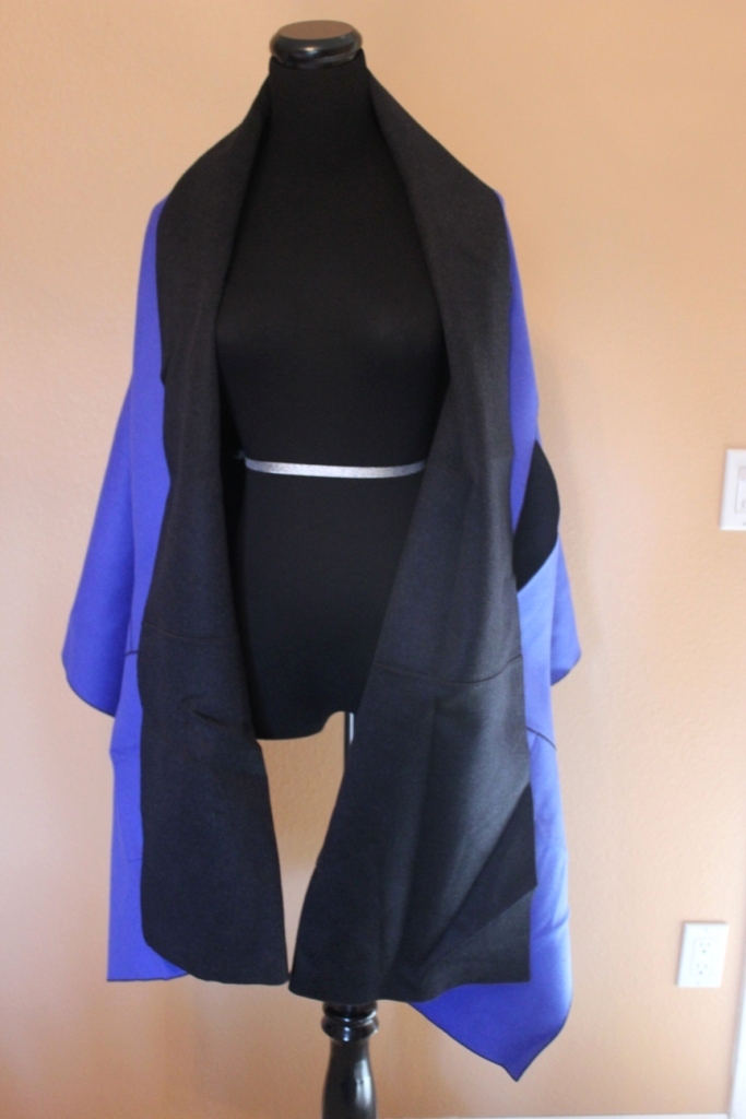 $1.000+NWT VINCE xs S M L COAT JACKET wool angora poncho sweater cape black blue