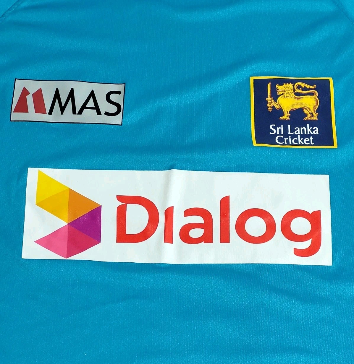 Authentic Original Cricket Replica Blue Jersey Sri Lanka By MAS Holdings Size M