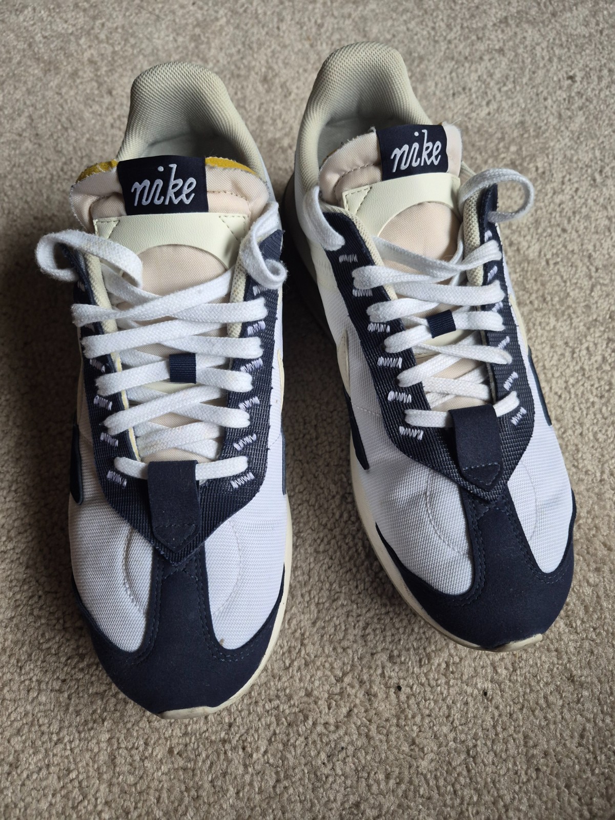 Nike Air Max Pre-Day Obsidian Light Bone Used Sneakers 10