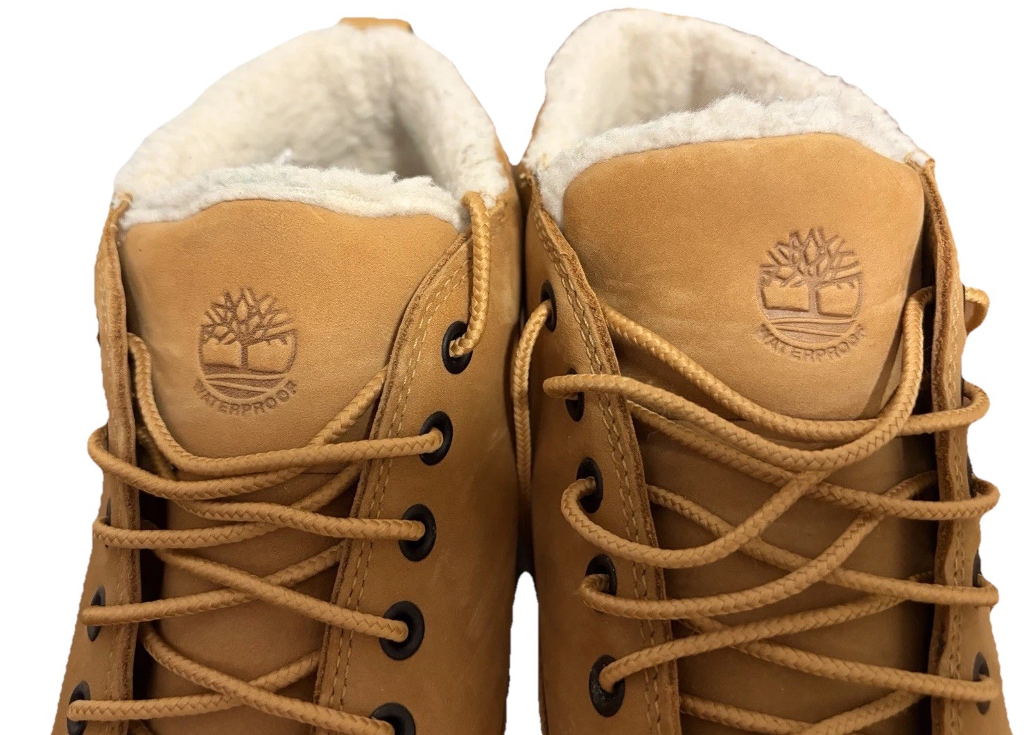 Timberland Men’s Waterproof Faux Fur Lined Leather Chukka Ankle Boots US 11