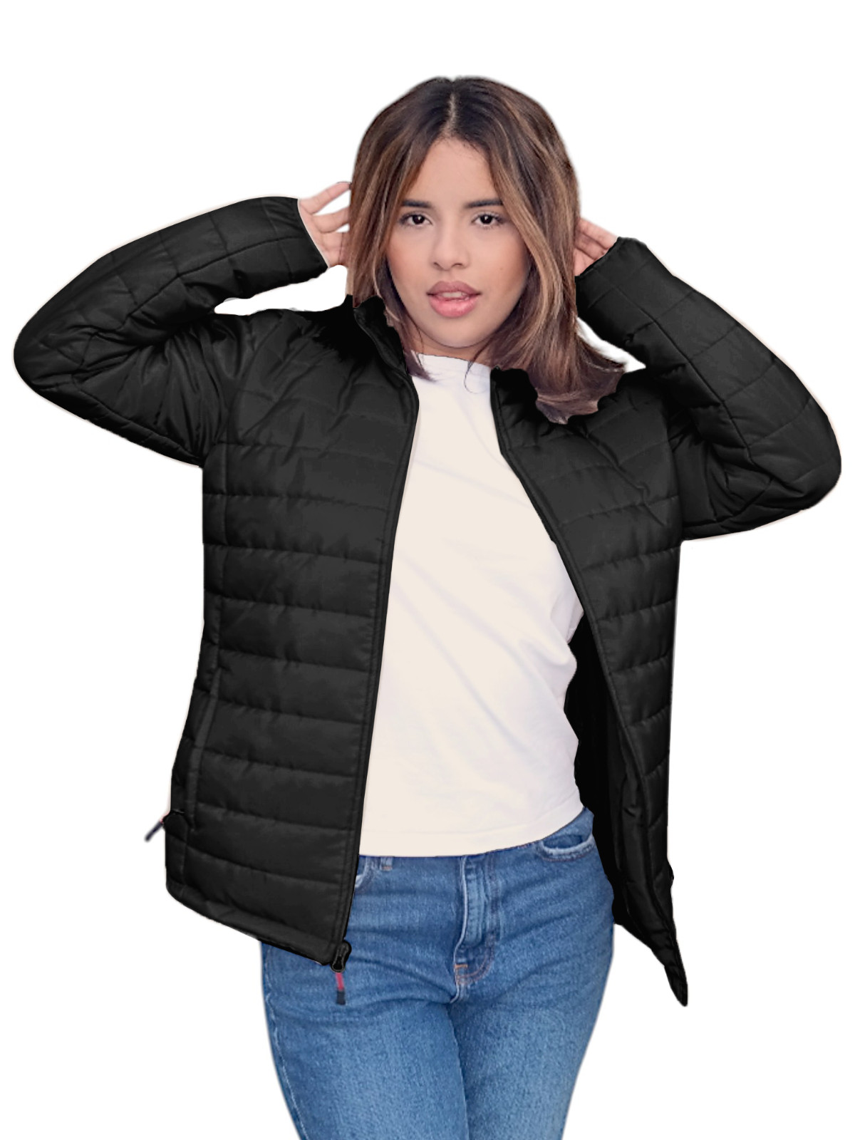 CLEARANCE LOT SALE NEW Puffer Jacket Lightweight with Stand Collar INFO IN DESC