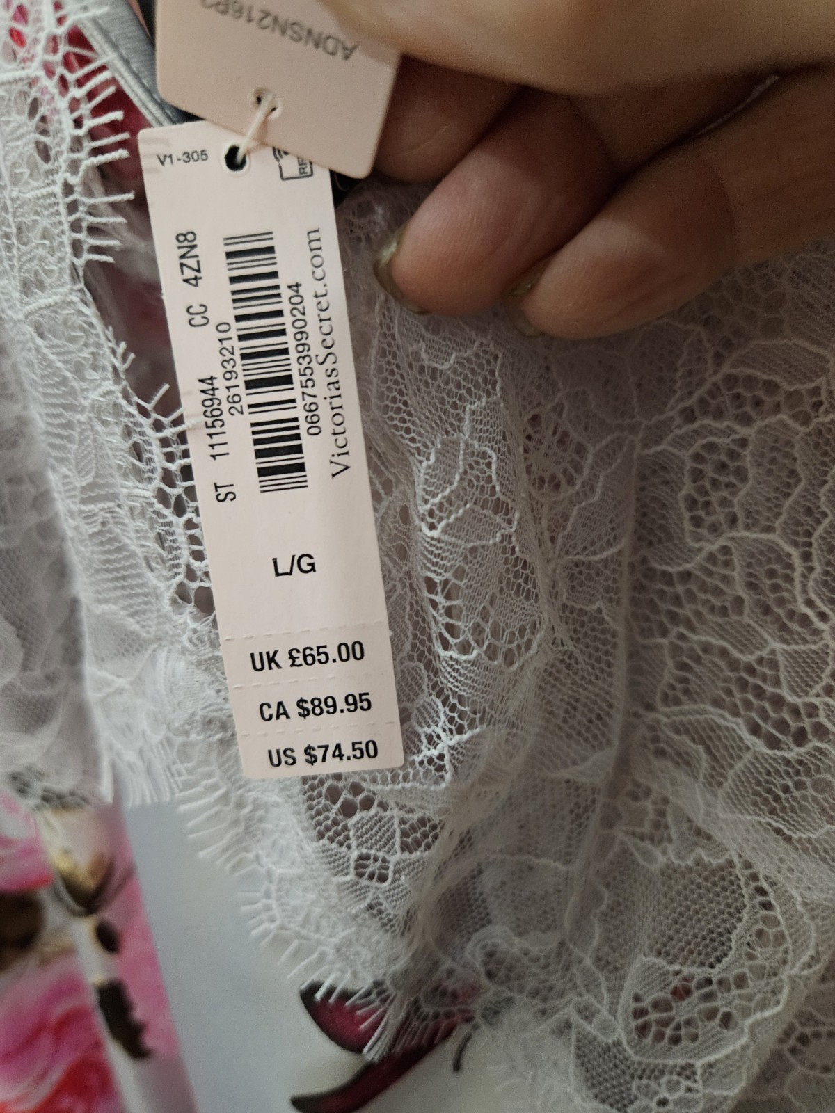 Victorias Secret Robe Chamisole Set With Fringe