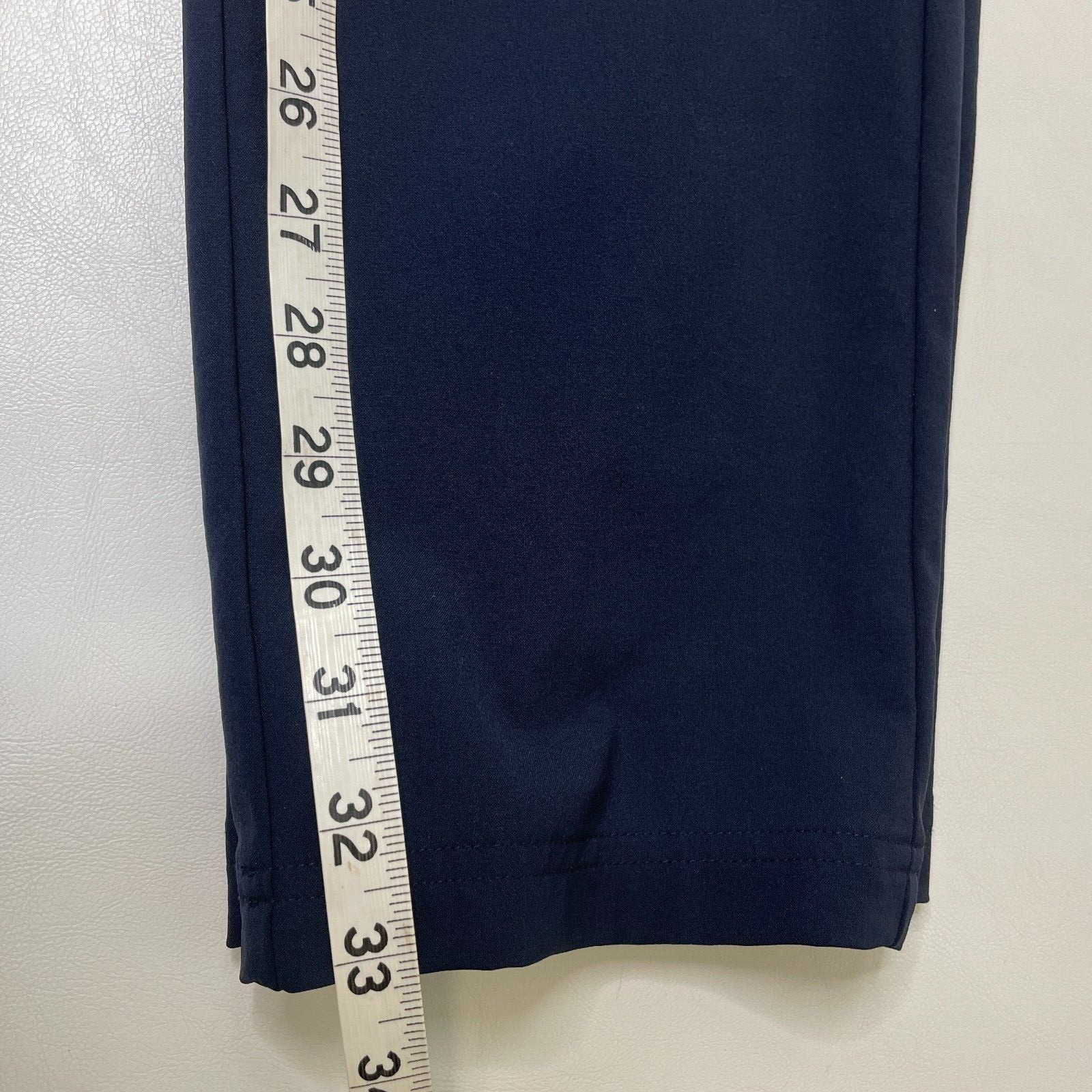 Paskho The Modern Tailored Travel Tech Pants Men Size M Pull On Blue Pockets