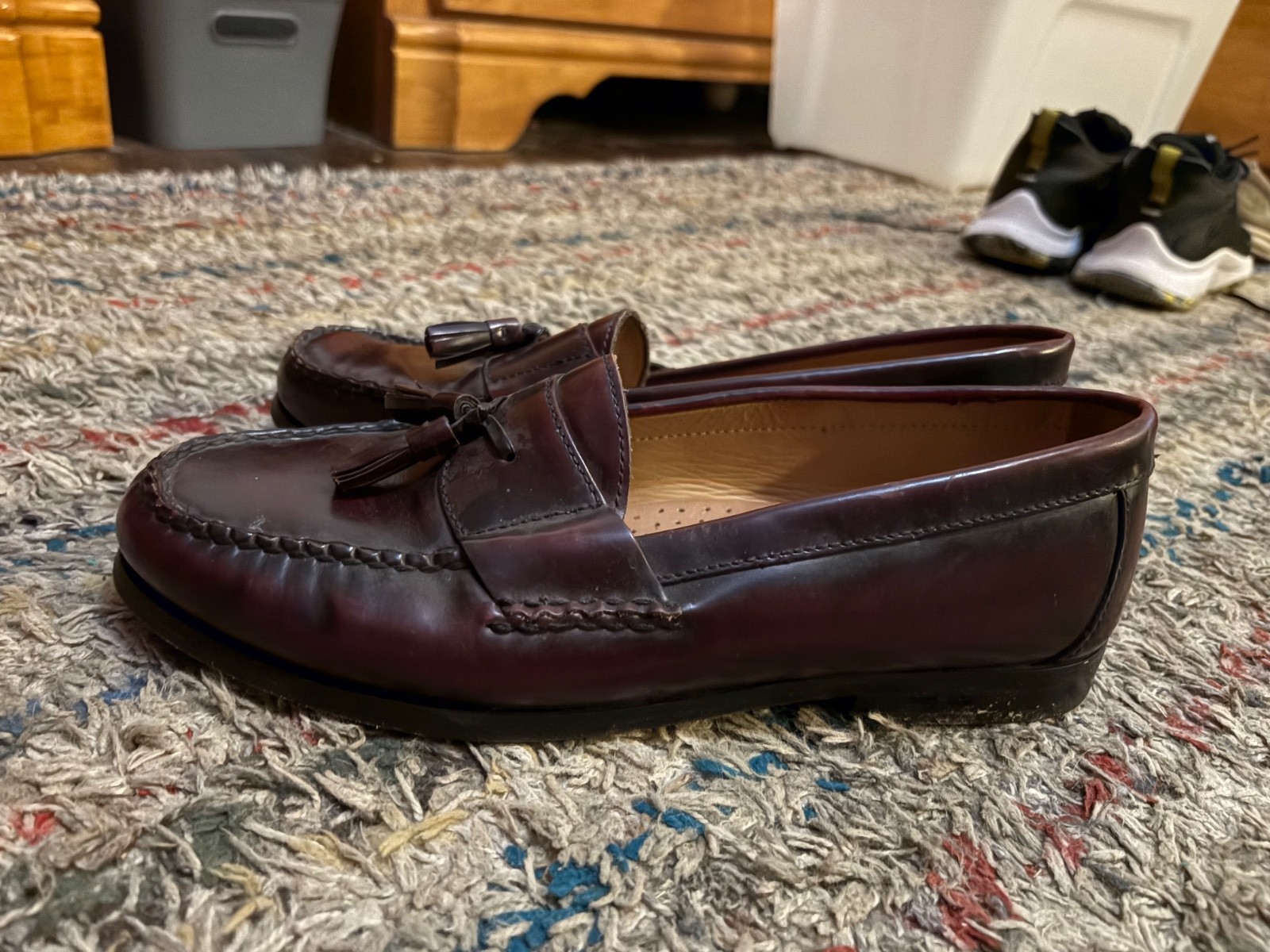johnston murphy size 10.5 mens dress shoes