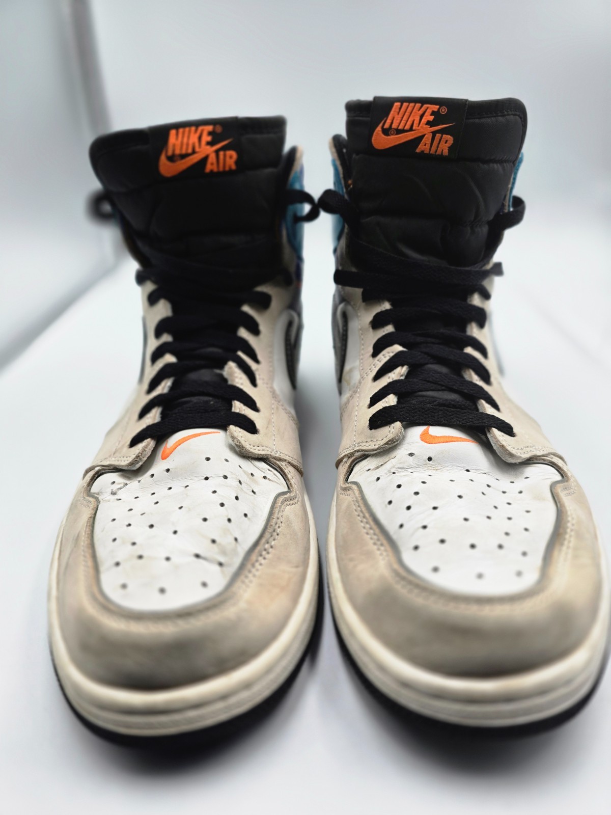 Air Jordan 1 High OG Prototype Basketball Sneakers Men Multi-Color High Top – 15