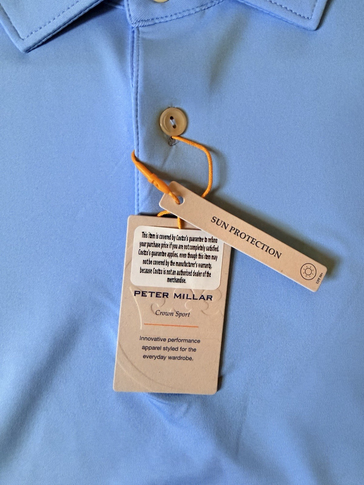 Large – Men – Peter Millar Crown Sport Summer Comfort Polo (NWT)