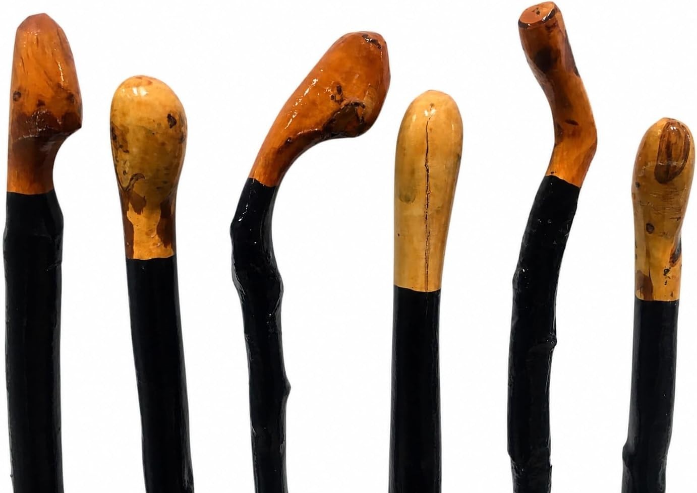 Imported Shillelagh Wooden Irish Walking Stick, Handcrafted 100% Blackthorn W…