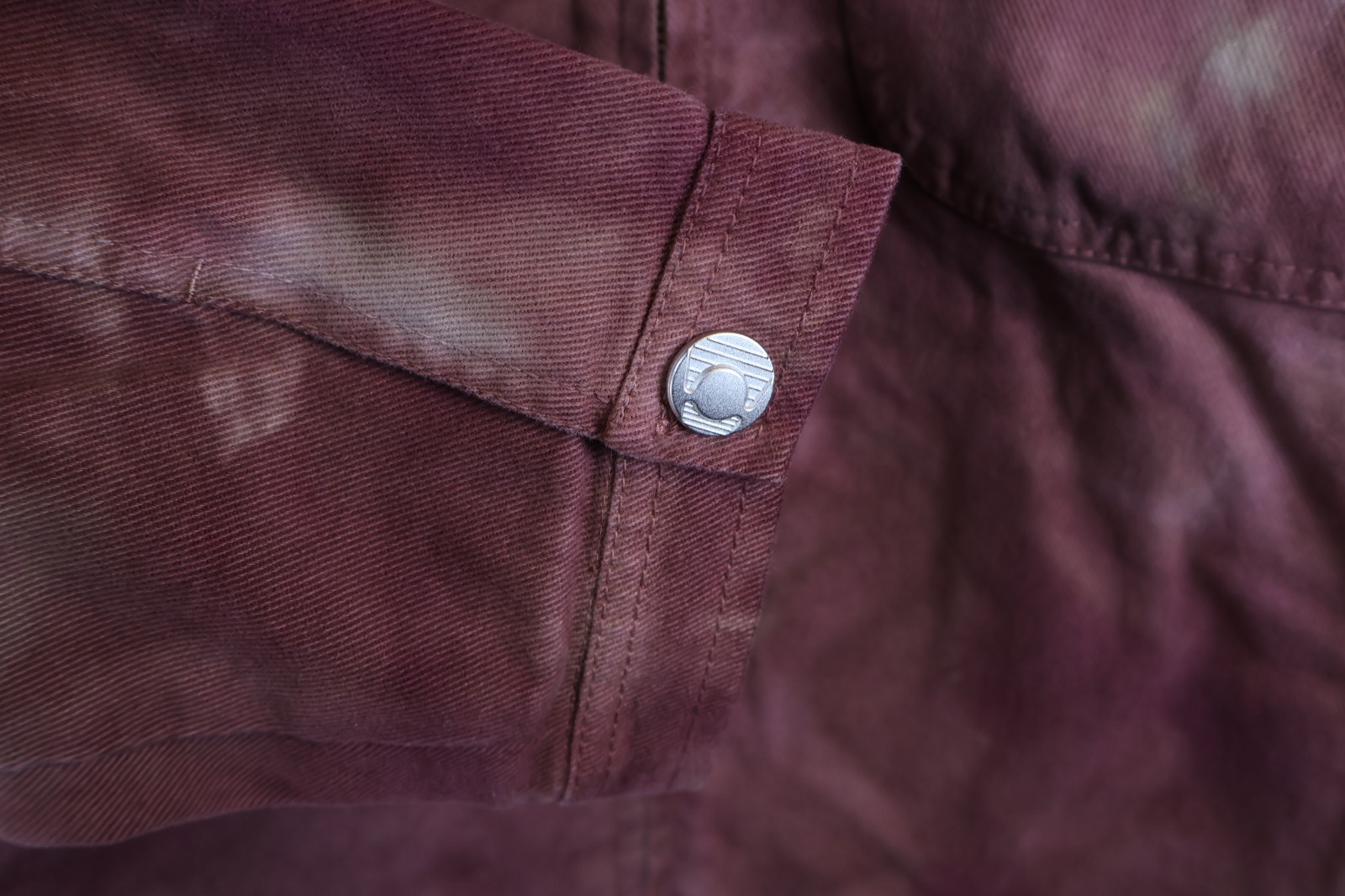 AFFXWRKS Men’s Crease-Dye Boxed Blouson Jacket (Stain Pink, L) BNWT RRP £329