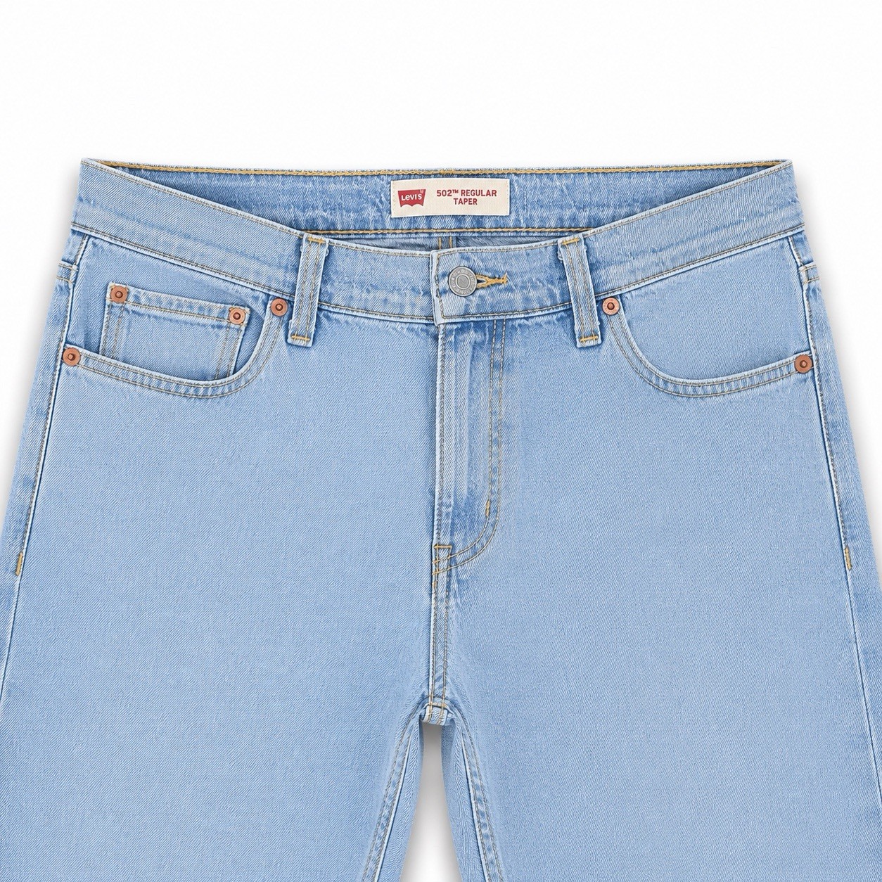 Levi’s 502 Men’s Light Wash Regular Taper Jeans W29 L31 Denim Pre-Owned EUC
