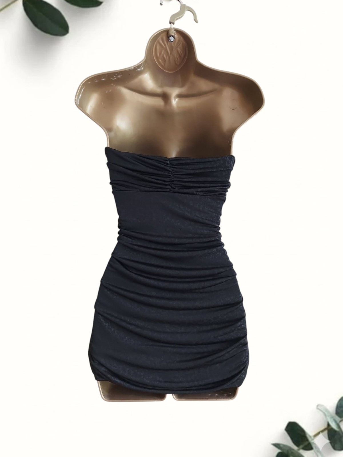 TALLY WEIJL🌷VINTAGE Y2K TUBE MICRO DRESS OR TOP EU 38 UK 10