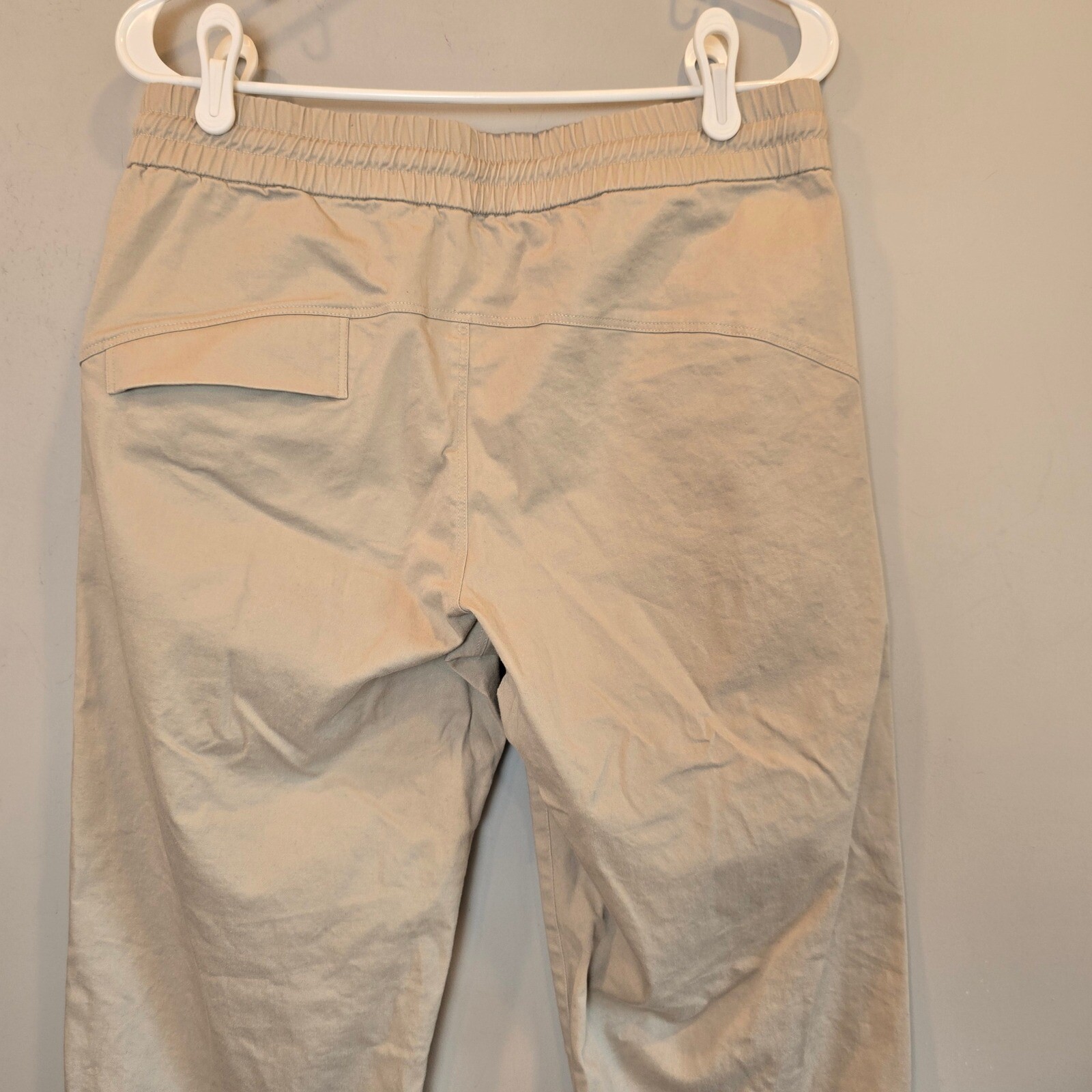 Paskho Pant Rejuvenate Khaki Cream Pull On Womens Medium