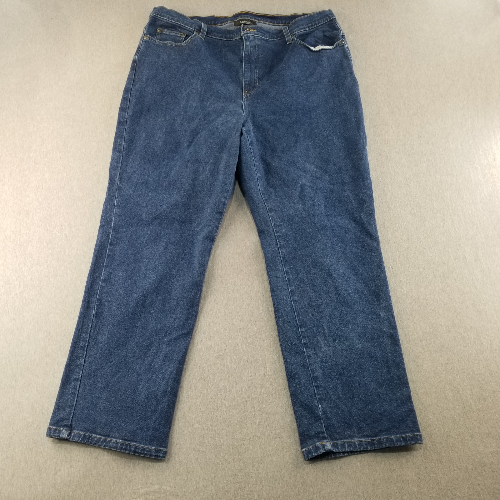 Style & Co Jeans Women’s Sz 20WR VTG 98% Cotton Blue Dark Wash Normcore Trendy