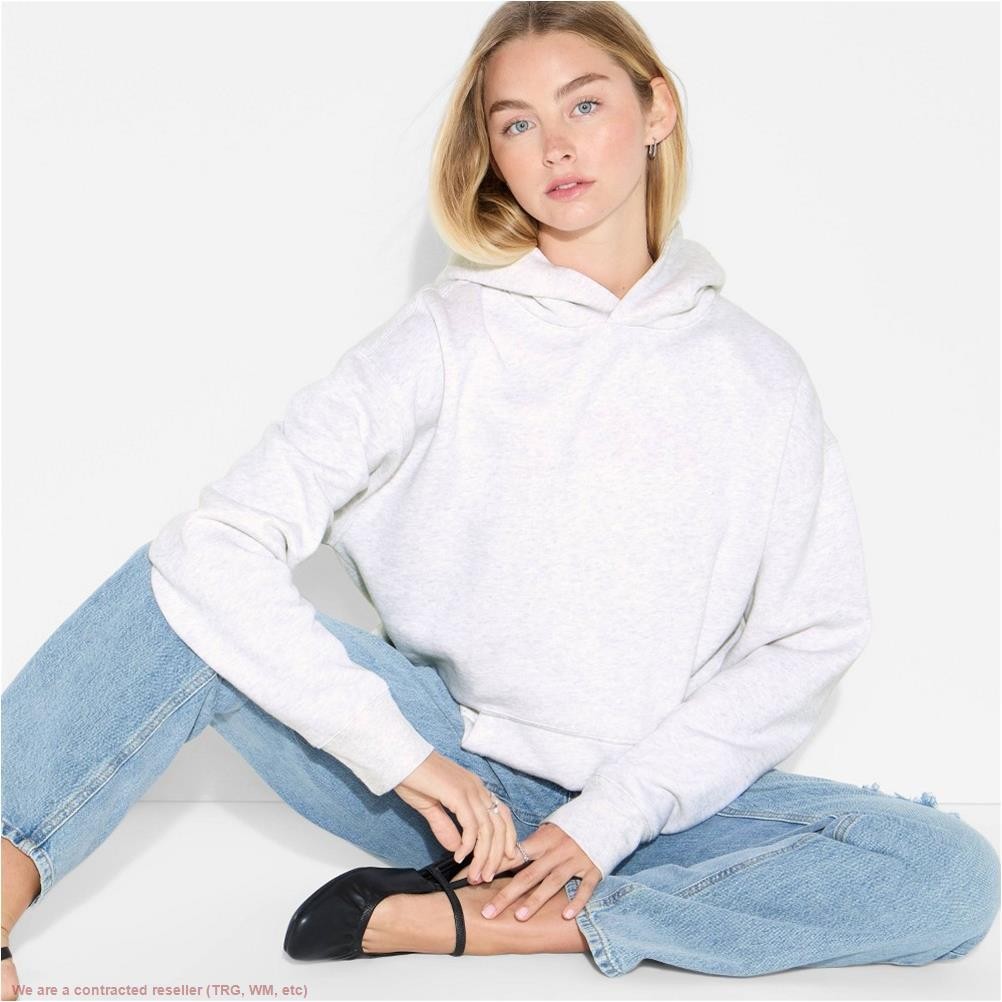 Women’s Oversized Hooded Pullover Sweatshirt Gray M *SEE DEAL!!!*