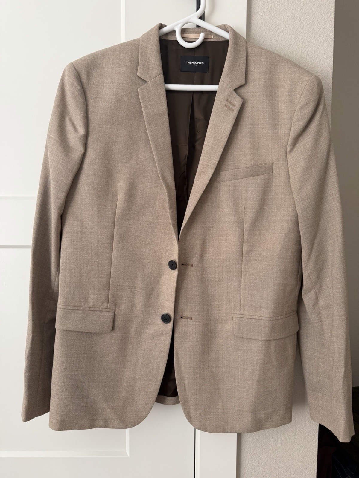 The Kooples men’s blazer Tailored Jacket size EU 50 wool/viscose blend NWT