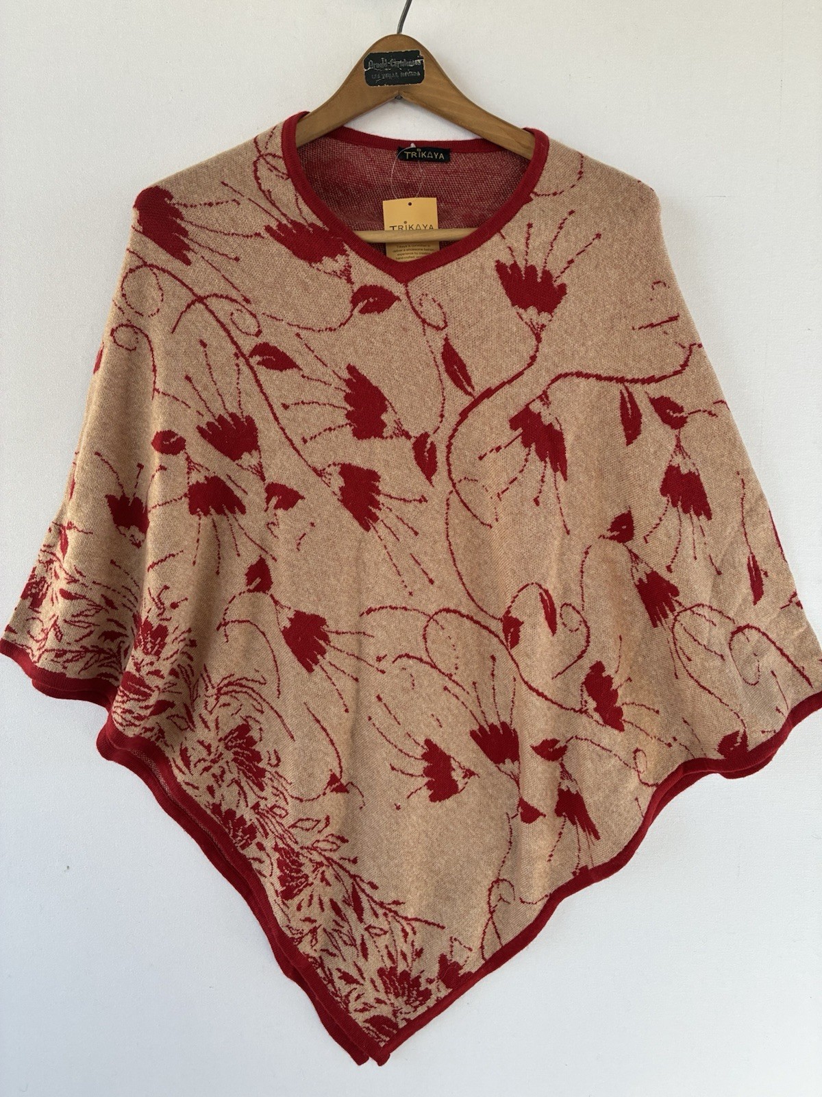 NWT Trikaya Poncho Womens One Size Casual Formal