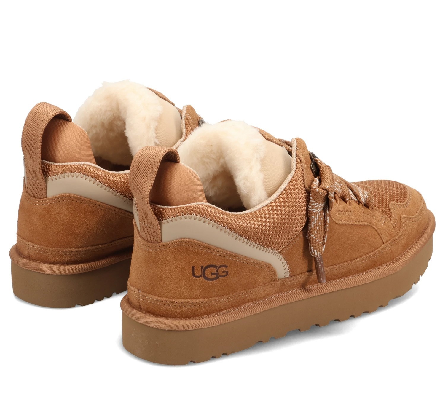 100% UGG Lowmel Chestnut Suede Mesh Sneakers Women’s sizes 6 7 8 9 10 NEW in Box