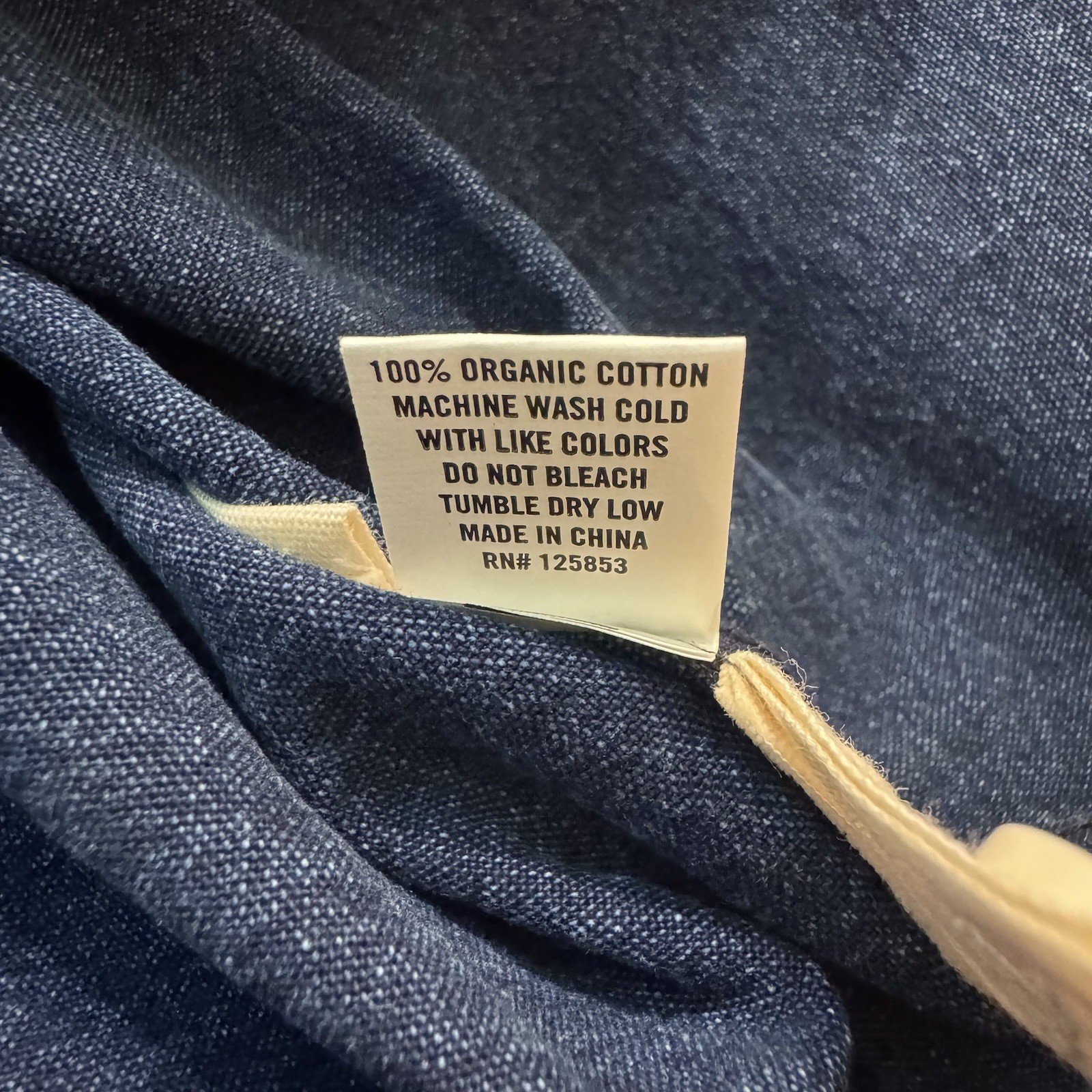 Taylor Stitch Short Sleeve Jack in Rinsed Indigo Oxford 42 Large Organic Cotton
