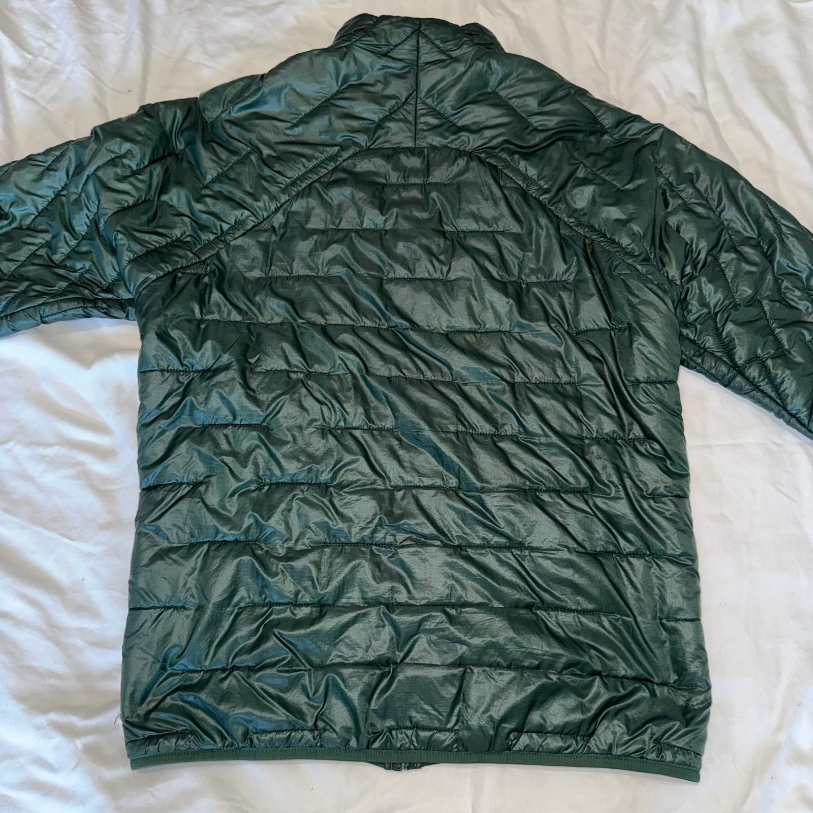 Patagonia Micro Puff Ultralight Quilted Puffer Jacket Mens Small Micro Green