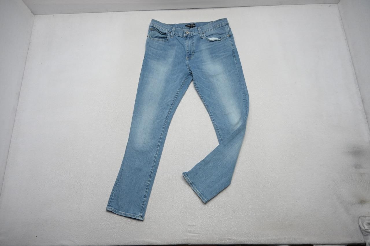 J Crew Mercantile Jeans Rugged Slim Fit Stretch Denim Blue Mens Size 32 x 29
